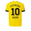 Borussia Dortmund Thorgan Hazard #10 Hjemmedrakt 2022-23 Kortermet